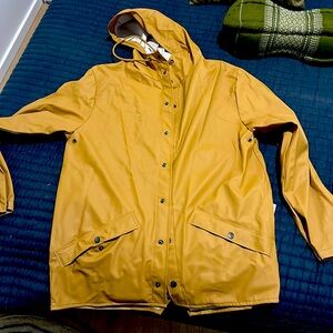 RAINS tan raincoat